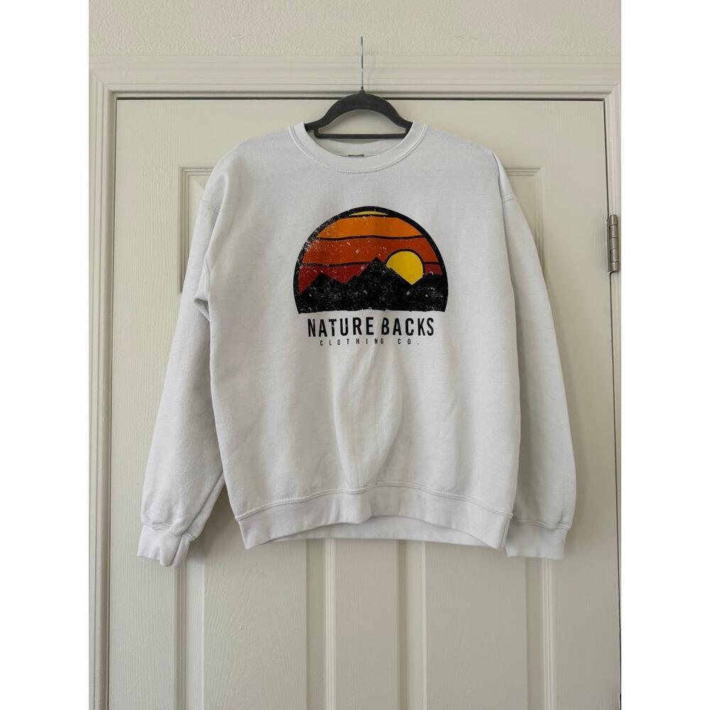 Vintage Nature Backs Clothing Co Sweatshirt size medium